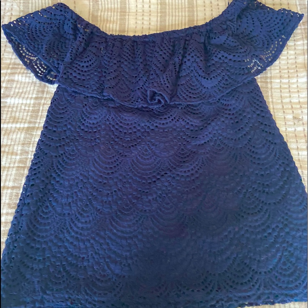 Lilly Pulitzer off the shoulder top.